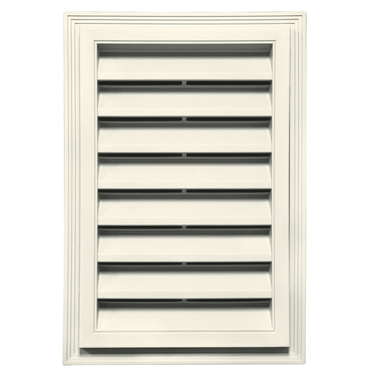 TopShield Classic Rectangle Gable Vent 034 Parchment 12" x 18"
