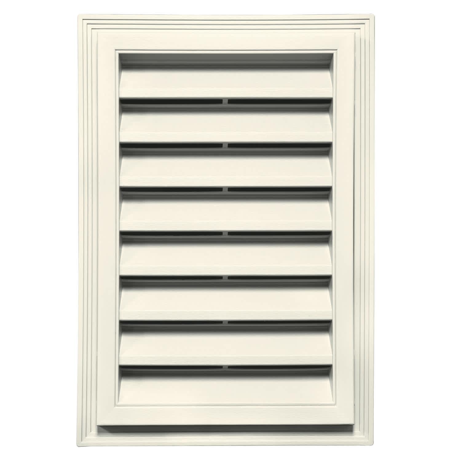 TopShield Classic Rectangle Gable Vent 034 Parchment 12" x 18"