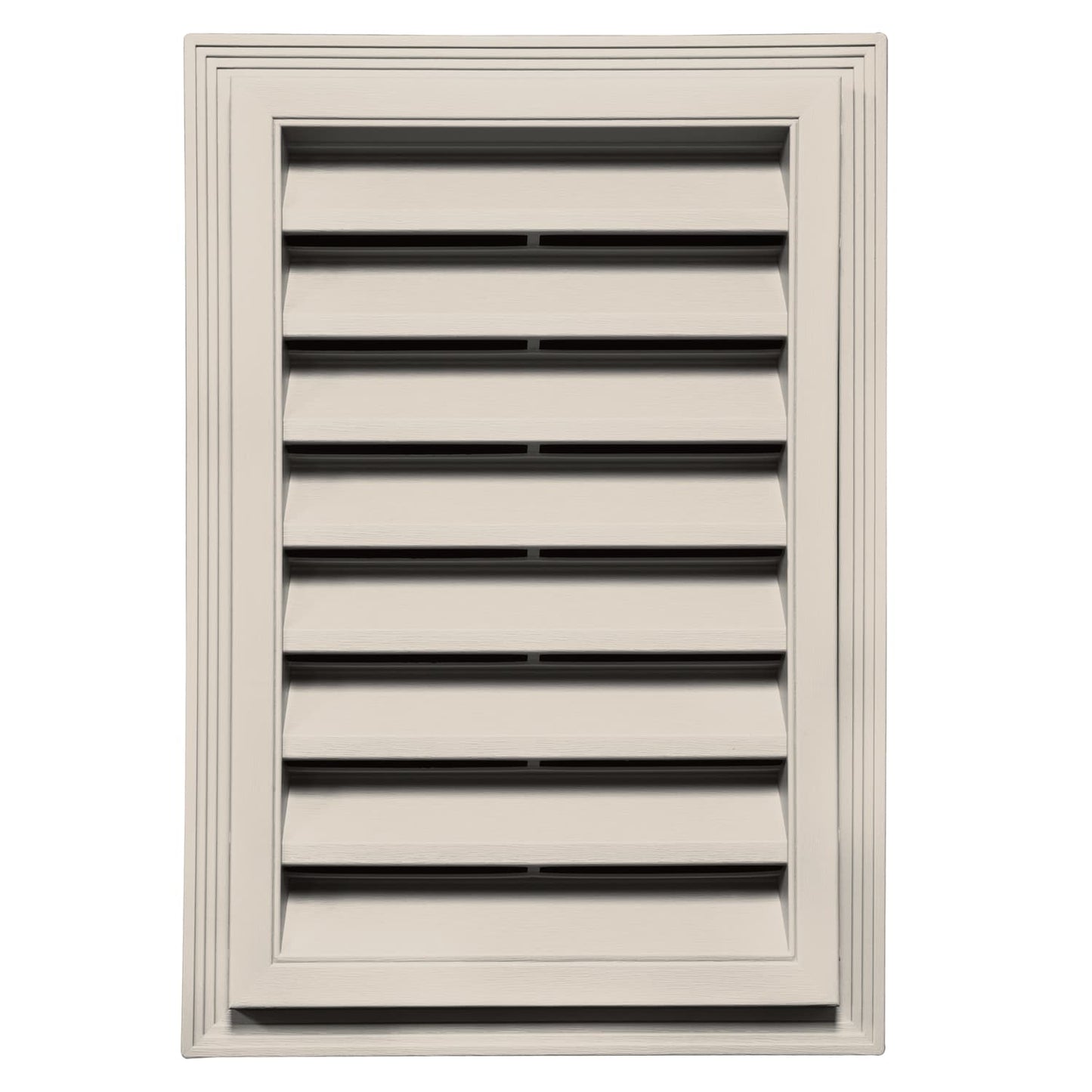 TopShield Classic Rectangle Gable Vent 048 Almond 12" x 18"