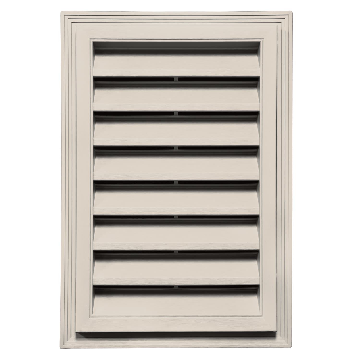 TopShield Classic Rectangle Gable Vent 048 Almond 12" x 18"
