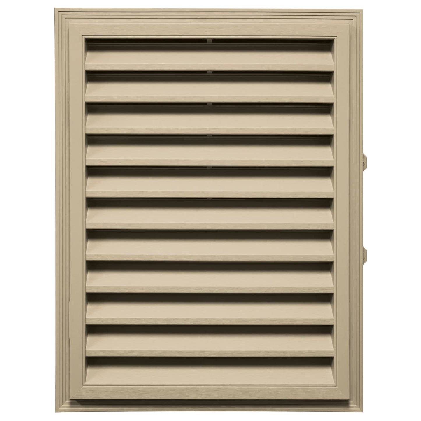 TopShield Classic Rectangle Gable Vent 013 Light Almond 18" x 24"