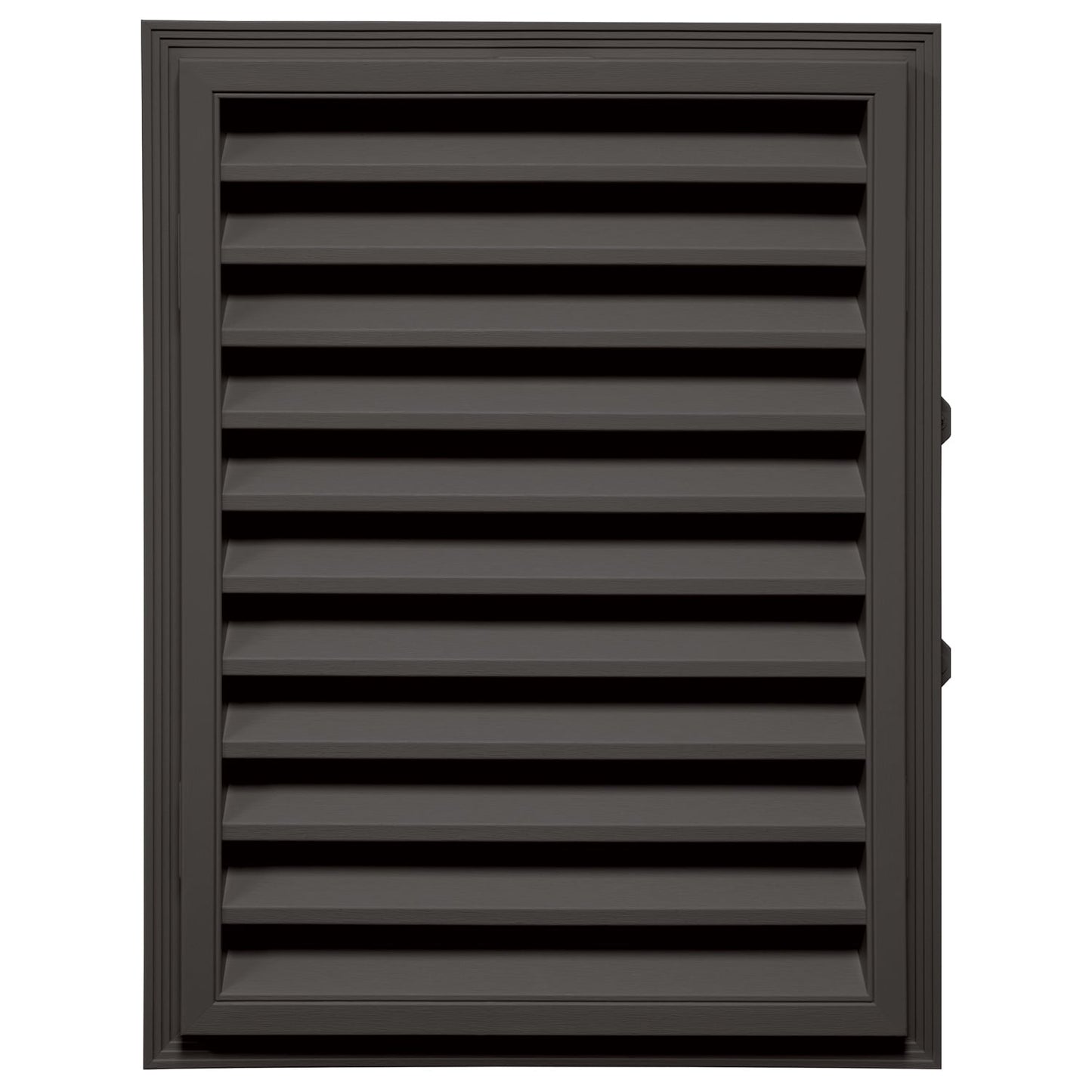 TopShield Classic Rectangle Gable Vent 018 Tuxedo Gray 18" x 24"