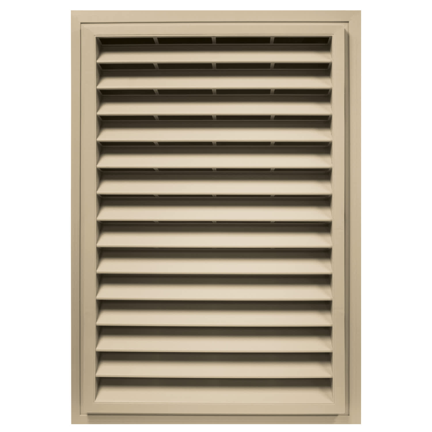 TopShield Classic Rectangle Gable Vent 013 Light Almond 20" x 30"