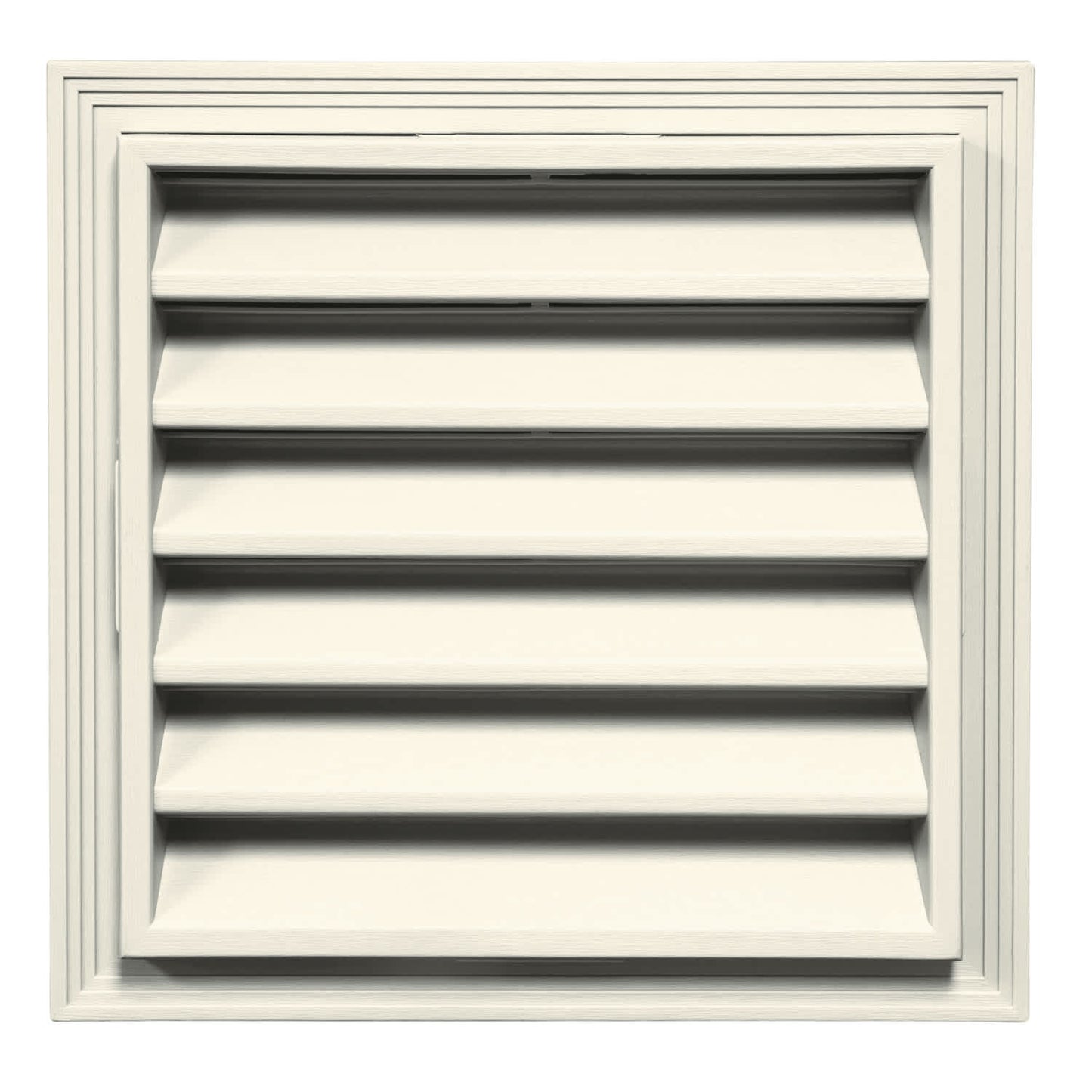 TopShield Vinyl Square Gable Vent 034 Parchment