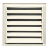 TopShield Vinyl Square Gable Vent 034 Parchment