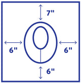 TopShield Galvanized Standard Pipe Flashing 2" 26 GA