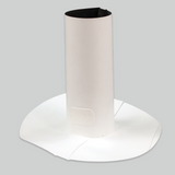 Mule-Hide TPO 4 in. Split Round Pipe Boot/Seal, White (SKU 08MHTPSR4W)