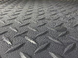G-Floor Diamond Tread 7.5 ft x 17 ft Slate Grey Commercial-Grade Vinyl Garage Flooring Cover and Protector
