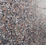 True Terrazzo Paradiso Gray 16x16 Polished Terrazzo Tile