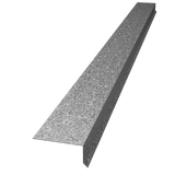 Able Sheet Metal 1 in. x 2 in. 5/12 Grip Edge Drip Edge Flashing, 28 Gauge, Brown, 10 ft. (SKU 14MIAG851B)