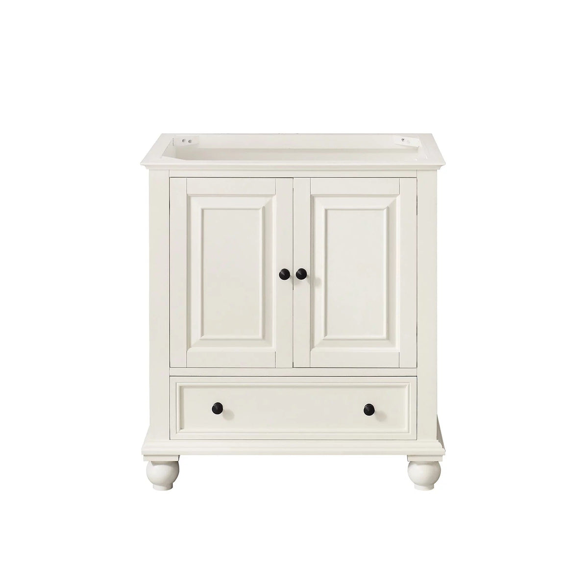 Tompkins French White 30 in. Vanity Base