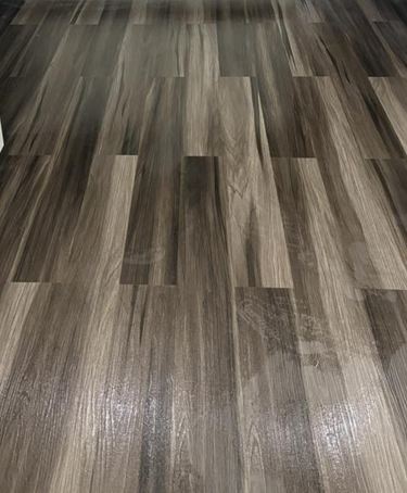 TrafficMaster Shady Grove Pine 6 MIL x 6 in. W x 48 in. L Waterproof Click Lock Luxury Vinyl Plank Flooring