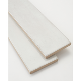 Tribeca Gypsum White Porcelain Wall Tile - 2.5 x 10 in.
