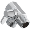 Delta 0.38-in Chrome Universal Shower Arm with Diverter