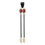 Brute Backer Self Retracting Lifeline - Leading Edge - Tie Back Webbing - Steel Snap Hook - 8.5ft