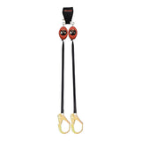 Brute Backer Self Retracting Lifeline - Leading Edge - Tie Back Webbing - Steel Rebar Hook - 8.5ft image 2