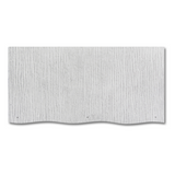 WeatherSide Fiber-Cement Siding - Purity Wavy Shingle w/ Textured Surface - 12 in x 24 in  (18 Shingles - Approx 33 Sq Ft) image 2