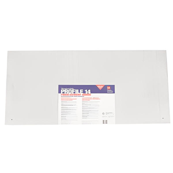 WeatherSide Fiber-Cement Siding - Profile 14" Shingle W/ Striated Surface - 14-⅝ in x 32 in (11 Shingles - Approx 33 Sq Ft) image 3