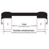 VELUX Manual Venting Curb Mount Skylight - White Solar Powered Shade image 14