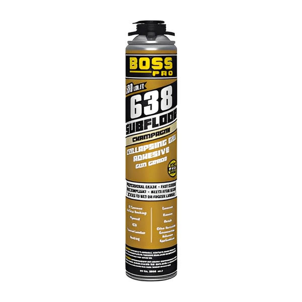 Boss 638 - Subfloor Collapsing Gel Adhesive - 29oz (Box of 12)