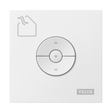 VELUX Electric Venting Deck Mount Skylight - White Solar Powered Shade image 6