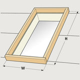 VELUX Acrylic Double Dome Curb Mount Skylight image 4