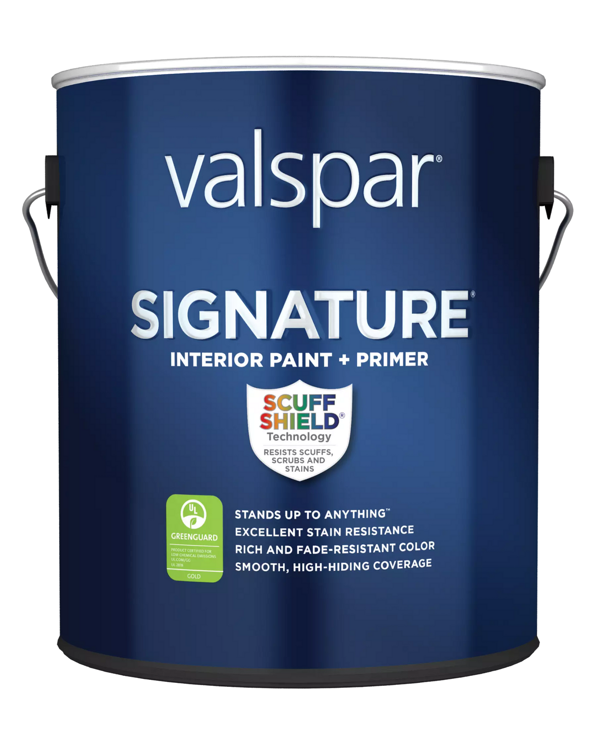 Valspar Signature Interior Eggshell Paint + Primer, Ultra White/Base A, 124-fl oz (1 Gallon)
