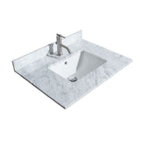 Wyndham Collection Elan 30" White Oak Bathroom Vanity with Quartz Top