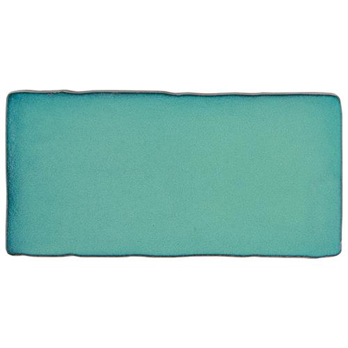 Merola Tile Antic Special Lava Verde 3 in. x 6 in. Ceramic Wall Subway Tile (4.38 sq. ft. / Case)