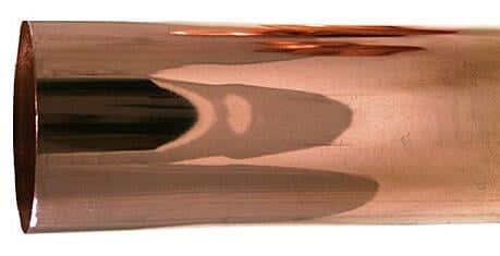 WGS Copper Downspout Round 3" 16 oz