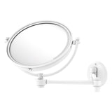 Allied Brass 8-in x 10-in Polished Chrome Double-Sided Magnifying Wall-Mounted Vanity Mirror