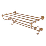 Allied Brass Waverly Place Satin Nickel Wall Mount Towel Rack, 24/36 in