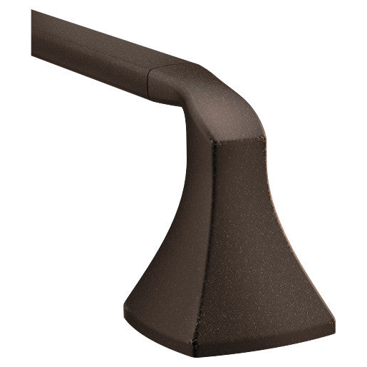 Moen Voss 18-in Oil-Rubbed Bronze Wall Mount Single Towel Bar