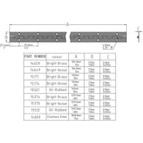 1-1/16 in. x 48 in. Oil-Rubbed Bronze Continuous Hinge