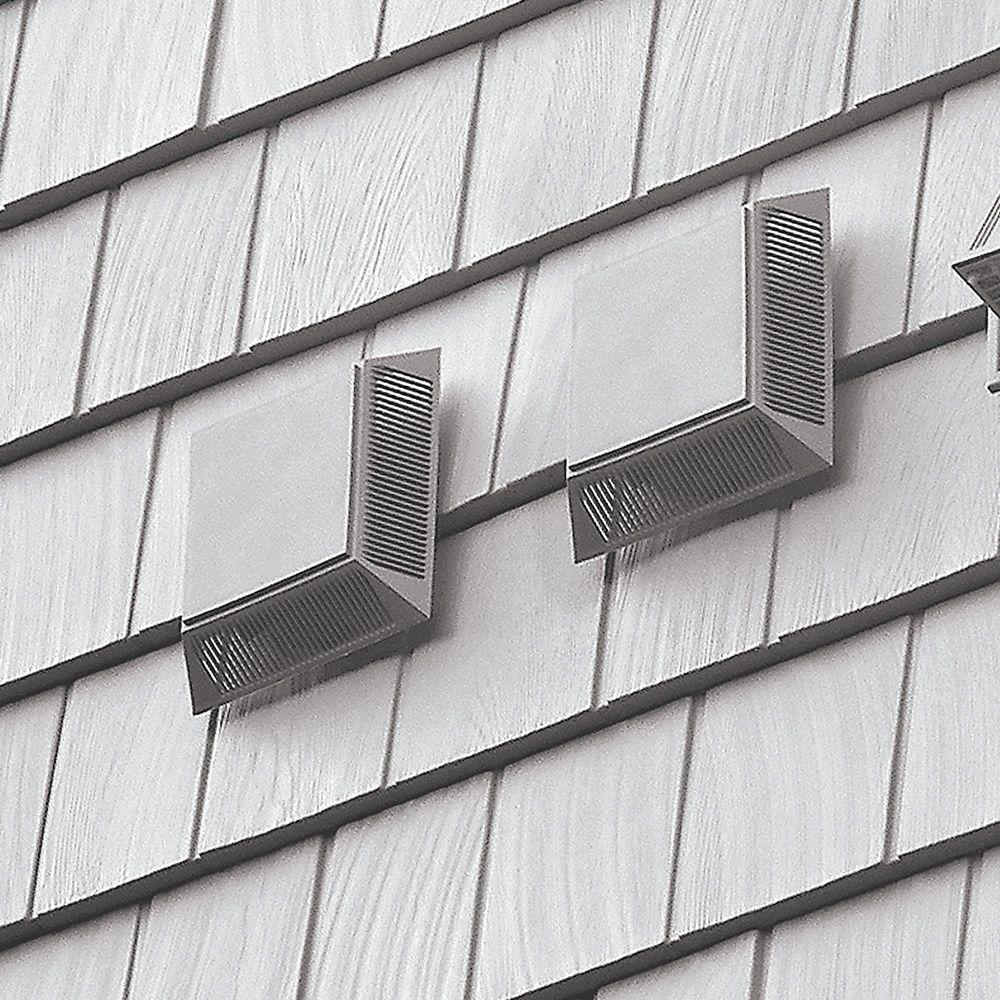 Intake/Exhaust Siding Vent #123-White