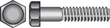 Hillman 1/2 in. Diameter x 1-1/2 in. Length Hot-Dipped Galvanized Steel Hex Bolt, Coarse Thread (50-Pack)