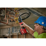 Milwaukee M18 18-Volt Cordless Short Throw PEX Press Tool Kit with (3) Viega PureFlow Jaws, (2) 2.0Ah Batteries & Charger