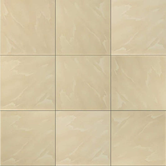 MSI 20 in. x 20 in. Paradiso Cream Polished Porcelain Floor and Wall Tile (19.44 sq. ft./case)