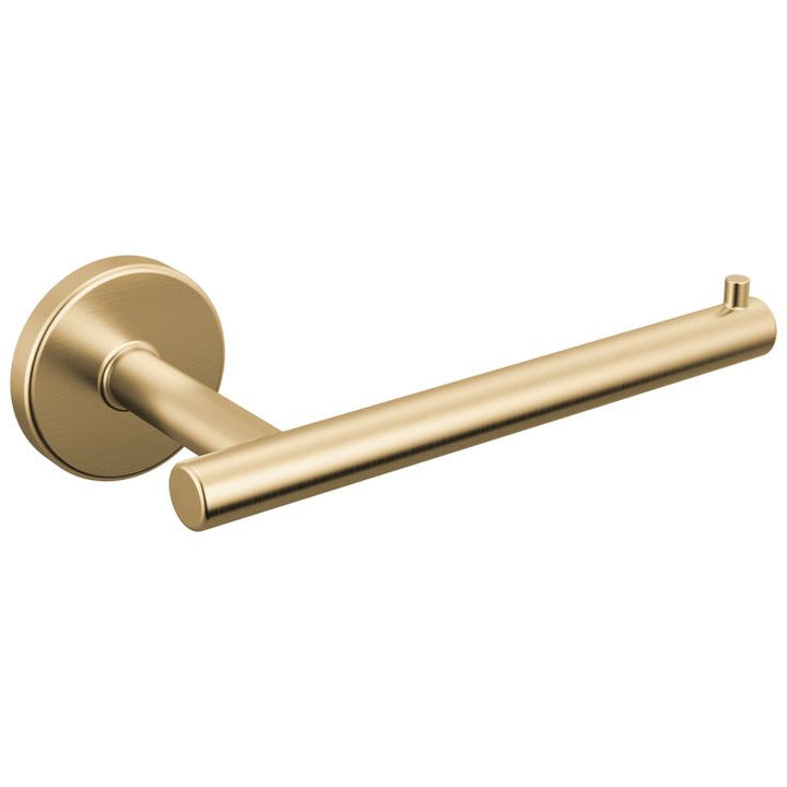 Delta  Trinsic Champagne Bronze Surface Mount Single Post Toilet Paper Holder