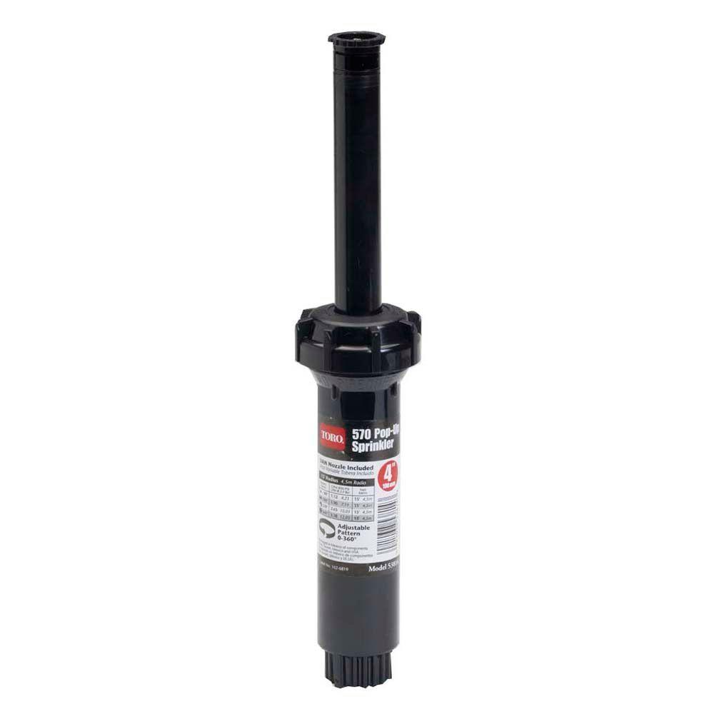 Toro 570Z Pro Series 15 ft Quarter Circle Pop-Up Sprinkler