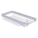Allied Brass Rectangular Combination Shower Basket in Polished Brass