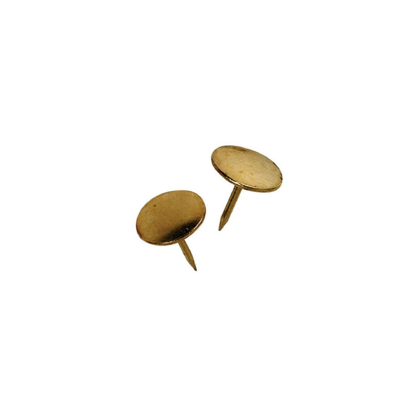 Hillman 0.375 in. Yellow Steel Thumb Tacks, 40-Pack