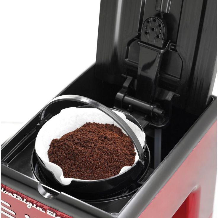 12-Cup Red Coffee Maker with Keep Warm Function