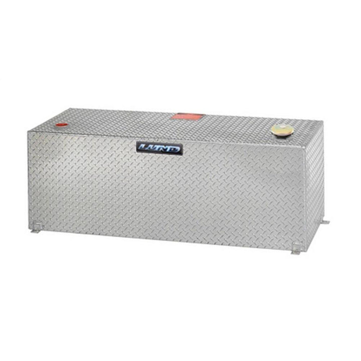 Lund 100 Gal. Aluminum Transfer Tank/Combo Tank, Silver - Super Arbor