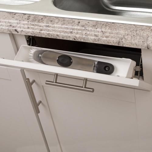 Simply Put 14-in W x 2-in H Pull Out Plastic Baskets & Organizers