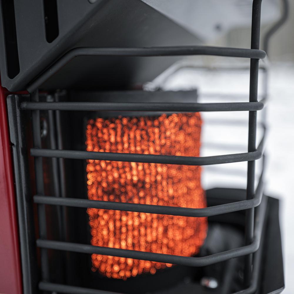 11,000 BTU Buddy FLEX Portable Propane Radiant Heater (Massachusetts Version) - Super Arbor