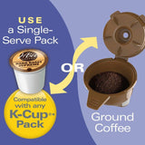 Flex Brew 2-Way 10-Cup Black Drip Coffee Maker with Thermal Carafe