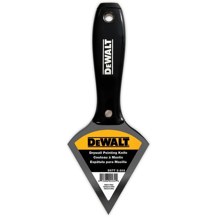 3.5 in. Stainless Steel Drywall Pointing Knife with Nylon Handle