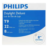 Philips 22-Watt 8 in. Linear T9 Fluorescent Tube Light Bulb Daylight Deluxe (6500K) Circline
