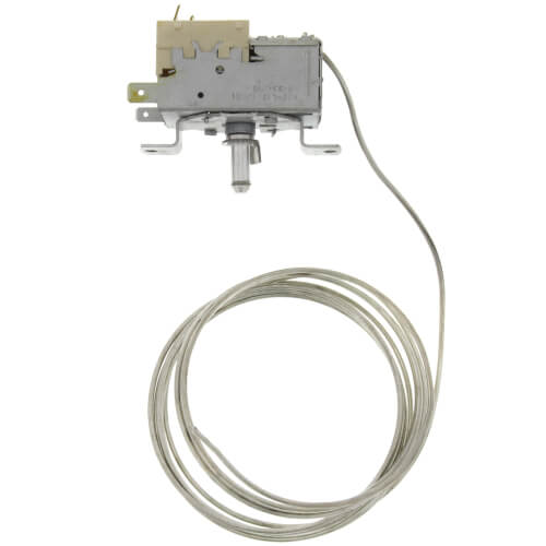 Ranco A12-701 temperature controller - side view (Switch Action: Close on Rise; Capillary Length: 84")